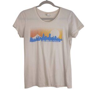 Portland OR Short Sleeve Graphic Tee 100% Cotton women's medium